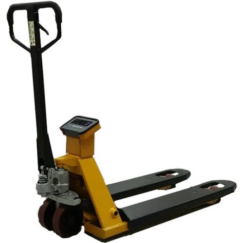 LP Scale LP7625C-4827-2500 Economical Mild Steel 48 x 27 inch LCD Pallet Jack Scale 2500 x 0.5 lb