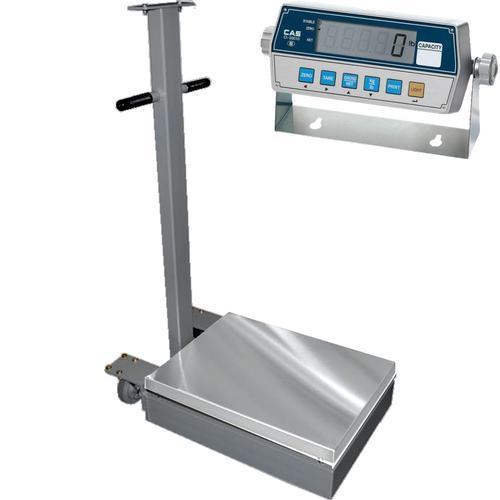 CAS TR2L-1000C-CI-2001B Transit 2 Mild Steel 24 x 30 Platform with CI-2001B 1000 x 0.2 lb
