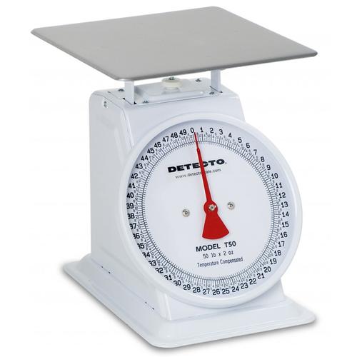 Detecto T-5 Top Loading Dial Scale, 5 lb x 1/2 oz