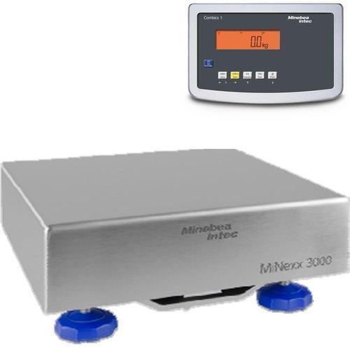 Minebea MiNexx 3000 Combics NP3AS-1DC-L-CAIS1-UV1 Stainless Steel  12.6 x 9.5   Scale -  3 x 0.0001 lb