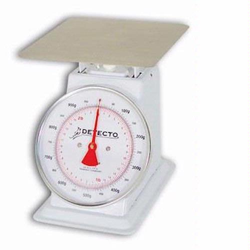 Detecto T-25KP Top Loading Dial Scale, 25 kg x 100 g - 55 lb x 2 oz