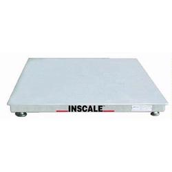 Inscale 46-5-S Stainless Steel Floor Scale, 4 x 6, 5000 x 1 lb