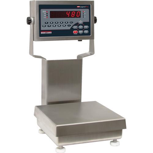 Rice Lake CW-90B-480Plus 201164 Legal for Trade 10 x 10 inch Bench Scale with 12 in Column 10 x 0.002 lb