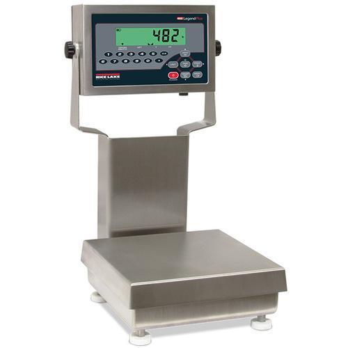 Rice Lake CW-90B-482Plus 201476 Legal for Trade 10 x 10 inch Bench Scale with 12 in Column 25 x 0.005 lb