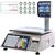 Vision DLP-300-8010 Legal for Trade Price Computing Scale with Column and 1 case of LST-8010 Lables  30 x 0.01 lb and 60 x 0.02 lb