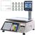 Vision DLP-300-8020 Legal for Trade Price Computing Scale with Column and 1 case of LST-8020 Lables  30 x 0.01 lb and 60 x 0.02 lb