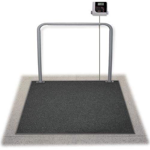 Rice Lake VS-37BLE In Floor Veterinary 36 x 36 inch Scale with Bluetooth 1000 x 0.2 lb