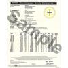Rice Lake Accredited Certificate for 219309