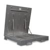 Rice Lake Roughdeck QC-XP 193283 Quick Clean Extreme Portable Solid Base Plate Floor Scale 4 ft x 4 ft - Base Only - 5000 lb