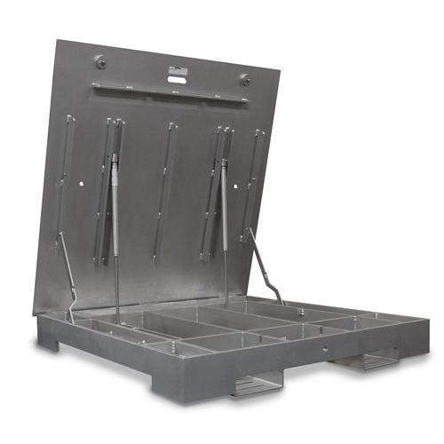 Rice Lake QC-XP Quick Clean Extreme Portable Floor Scale - Base Only