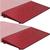 Rice Lake 169658 set of 2 Ramps,Roughdeck AX-1 Axle 10ft Wide x 4ft Approach Stand Alone Mild Steel Painted