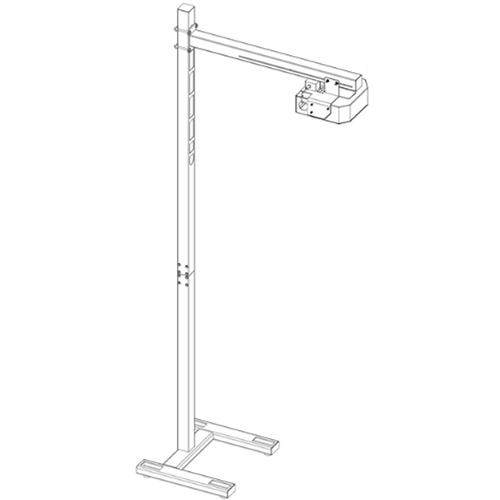 Rice Lake 174660 Floor Stand, iDimension 100/300/IQV/Plus, comes with Installation Kit (206583) and Mounting Kit for USB Display (184262).