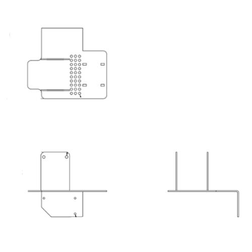 Rice Lake 198708 Installation Kit,iDim XL Plus hardware and cable assembly kit