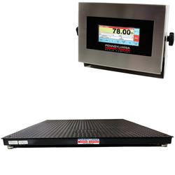 Pennsylvania Scale KEYSTONE-78-1K  4 x 4  ft 6600 Floor Scales Legal for Trade with 7800 Indicator 1000 x 0.2 lb