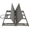 Pennsylvania Scale SS6600-3636-1K-MAXLT Lift Top Stainless Steel 3 x 3 ft with Smooth Deck Plate 1000 lb - Base Only