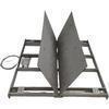 Pennsylvania Scale SS6600-6060-2KD-MAXLT Lift Top Stainless Steel 5 x 5 ft with Diamond Deck Plate 2000 lb - Base Only