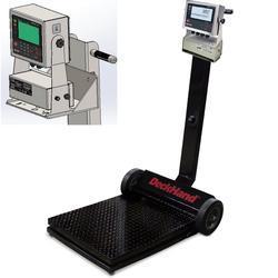 Rice Lake 211287-882IS Deckhand Legal For Trade Portable Bench Scale with  882IS Indicator 2000 x 1 lb