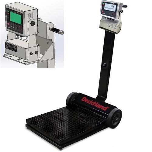 Rice Lake 211287-882IS Deckhand Legal For Trade Portable Bench Scale with  882IS Indicator 2000 x 1 lb