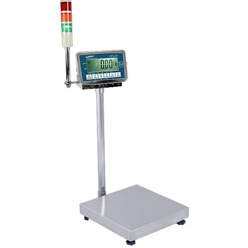 UWE VFSW-600-24 3LIGHT Checkweighing Counting 24 x 24 Scale with 3-Color light tower 600 lb x 0.2 lb