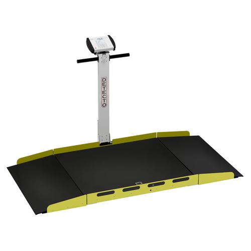 Detecto 7150-AC ADA-Compliant Wheelchair Scale NTEP-certified with AC Adapter 1000 lb x 0.2 lb