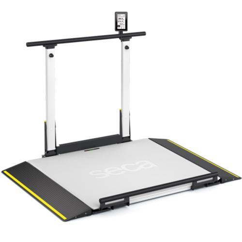 Seca XLine ONSWXADANN Wheelchair Handrail Scale ADA-Compliant with ID Display - 1100 x 0.2 lb