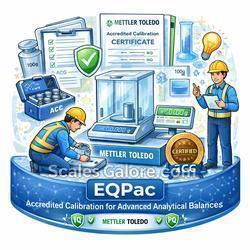 Mettler Toledo B99504130129 on-site installation EQPac Balance with Accredited ACC for Standard MR MA FE Analytical Balances