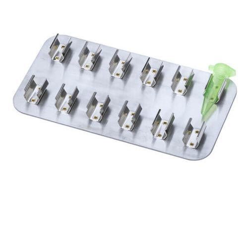 Ohaus 83041466 1 Clip Plate for 12 each 10-13mm tubes for Roto-Rock Genie - Rotator Genie - Roto-Shake Genie