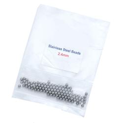 Ohaus 83041300 SI-BS02 Stainless Steel Beads, 2.4mm