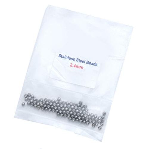 Ohaus 83041300 SI-BS02 Stainless Steel Beads, 2.4mm