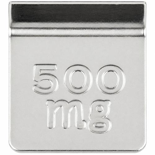 Ohaus 30390693 Weight 1P TEST Flat CL6 W/ Accredited Certificate 500mg