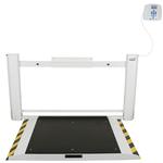 Seca XLine ONSWXADANN Wheelchair Handrail Scale ADA-Compliant with ID Display - 1100 x 0.2 lb