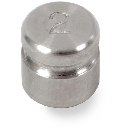 Troemner 83040206 ASTM Class 5 Cylindrical Calibration Weight With No Certificate 2g