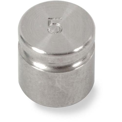 Troemner 83040202 ASTM Class 5 Cylindrical Calibration Weight With No Certificate 5g