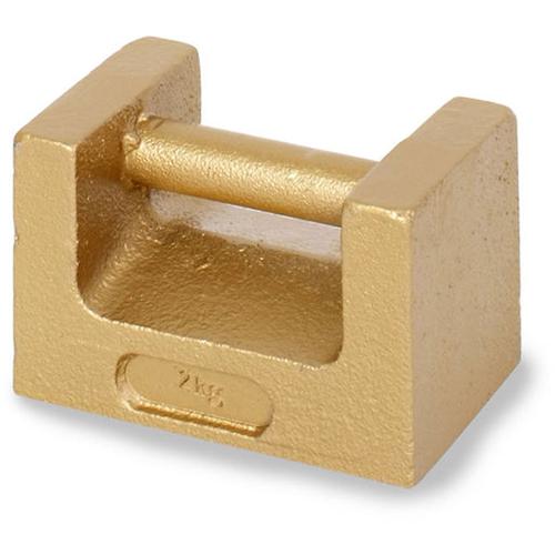 Troemner 83040485 ASTM Class 7 Grip Handle Cast Iron Calibration Weight With Accredited Certificate 2kg