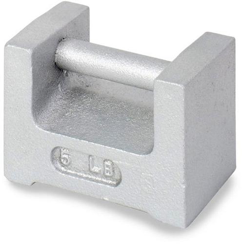Troemner 83040482 ASTM Class 7 Grip Handle Cast Iron Calibration Weight With Accredited Certificate 5lb