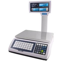 CAS JR-S2000POLE60 Legal for Trade Price Computing Scale with Column 30 x 0.01 lb and 60 x 0.02 lb