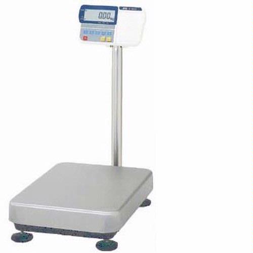 AND Weighing HW-100KGL Platform Scale, 200 x 0.02 lb with Column, LCD