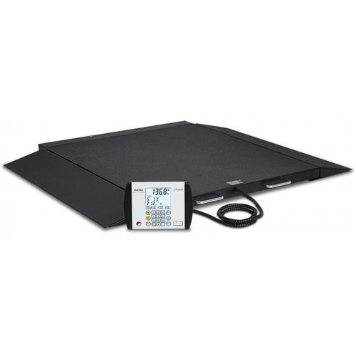 Detecto BRW-1000 Portable Wheelchair Bariatric Scale 32 in x 40 in - 1000 lb x 0.2 lb 