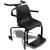 Detecto 6880 Digital Rolling Chair Scale, 550 x 0.2 lb