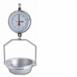 Chatillon 4260-X-AS Mechanical Hanging 9 inch Scale with AS Pan, 60 lb x 1 oz