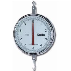 Chatillon 8260DD-T-H Mechanical Hanging 13 inch Scale with Hook, Double Dial, 60 lb x 1 oz