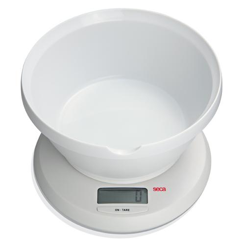 Seca 852 Culina Diet Scale with Bowl, 6.6 lb x 0.05 oz