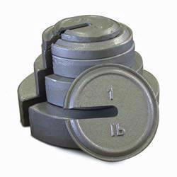 Rice Lake, Class 7 ASTM Avoirdupois: Slotted Interlocking