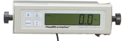 How to Set a Digital Health O Meter Scale to 0.0