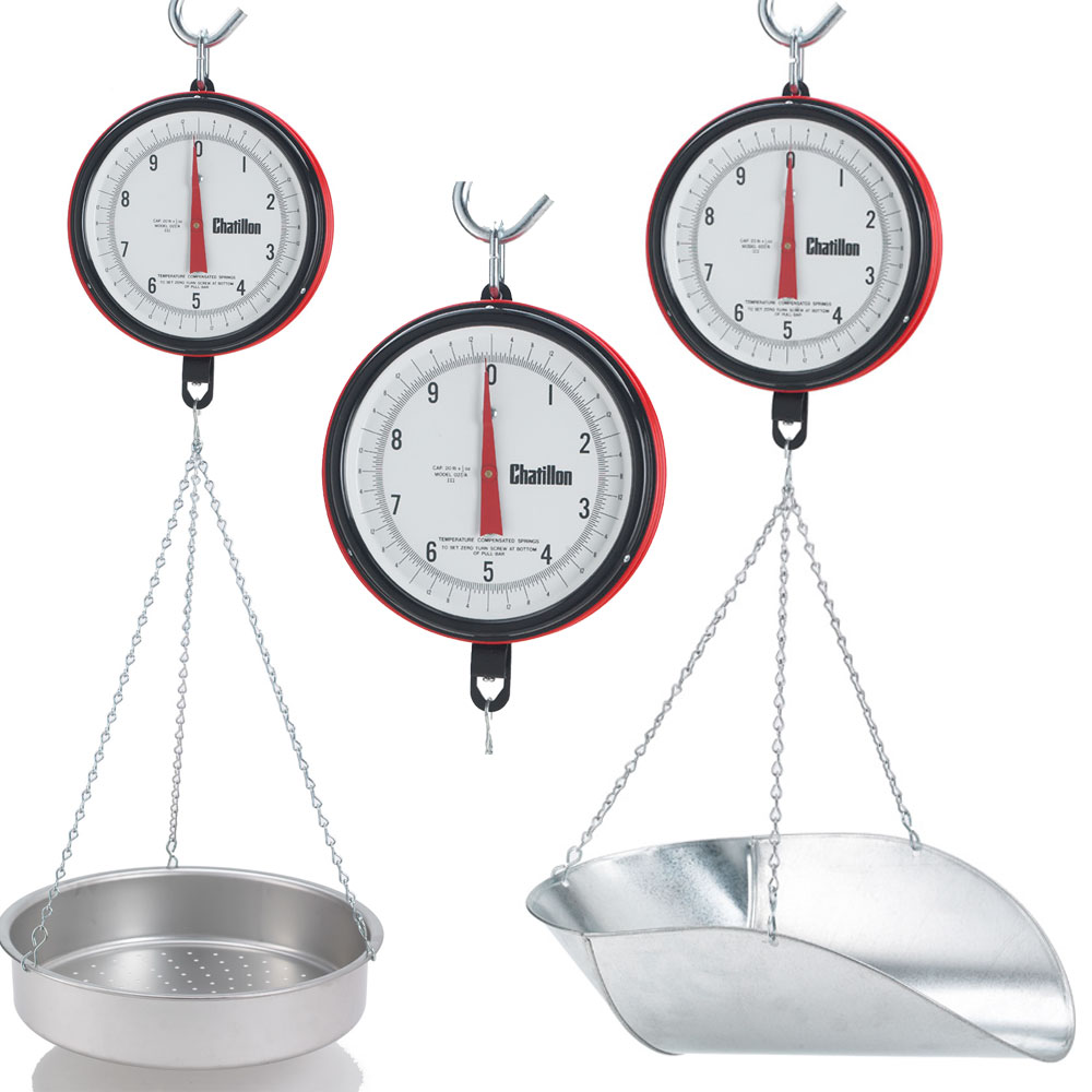 Chatillon Century Series 7 Mechanical Hanging Scales