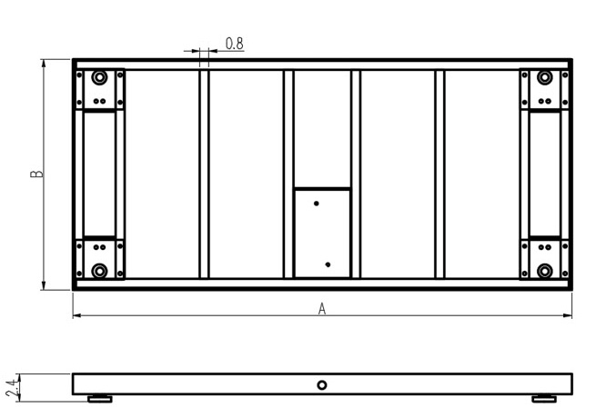 LP Scale LP7625 Legal for Trade Pallet Scales