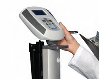 Health o meter 500KL Eye Level Digital Medical Scale, 500 lb./220 kg  Capacity, Calculates BMI