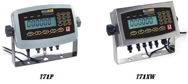 Ohaus digital scale indicators
