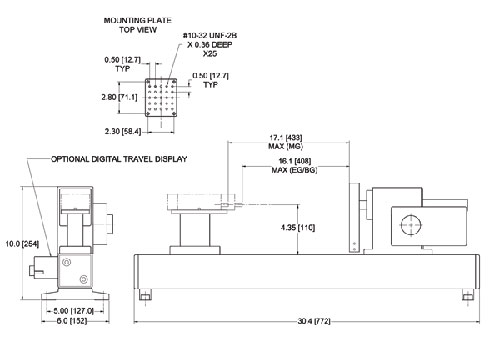 Mark-10 TSFM500 / TSFM500H Motorized Test Stands 