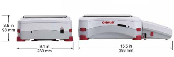 1,100g Capacity Ohaus Explorer® Precision Balance, 0.001g Readability